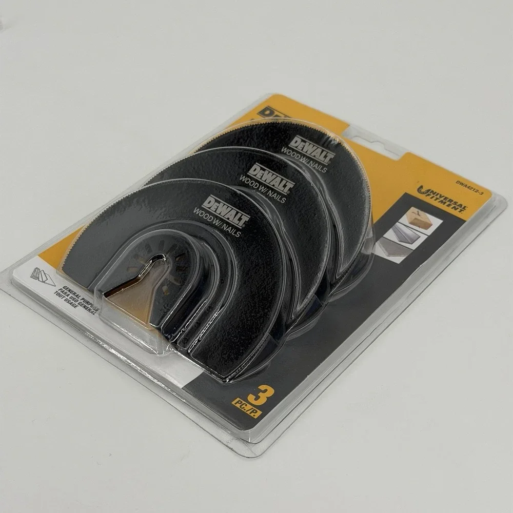 Dewalt 3 Pack Of Oscillating Bi-Metal Blades DWA4212-3 -  NEW SEALED FREE SHIP